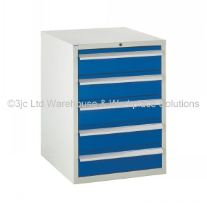 Euroslide Storage Cabinet 5 Drawer 825mm Type 1